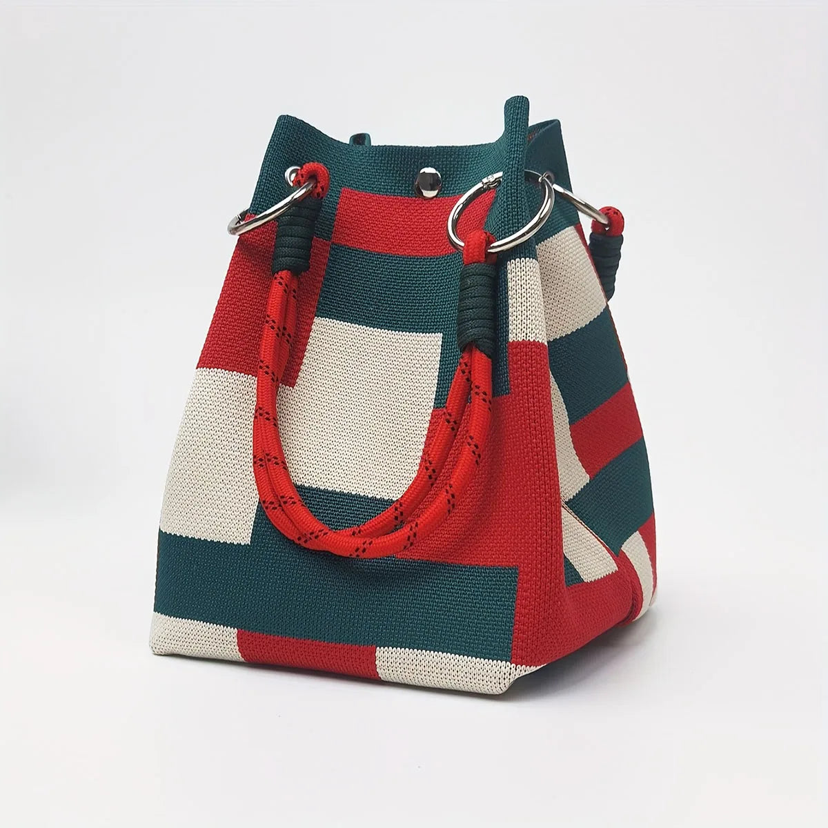 Sienna Woven Bucket Bag