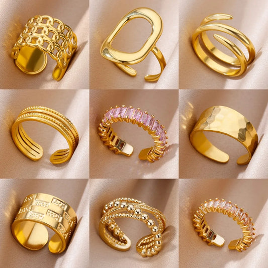 Eterna Gold Ring