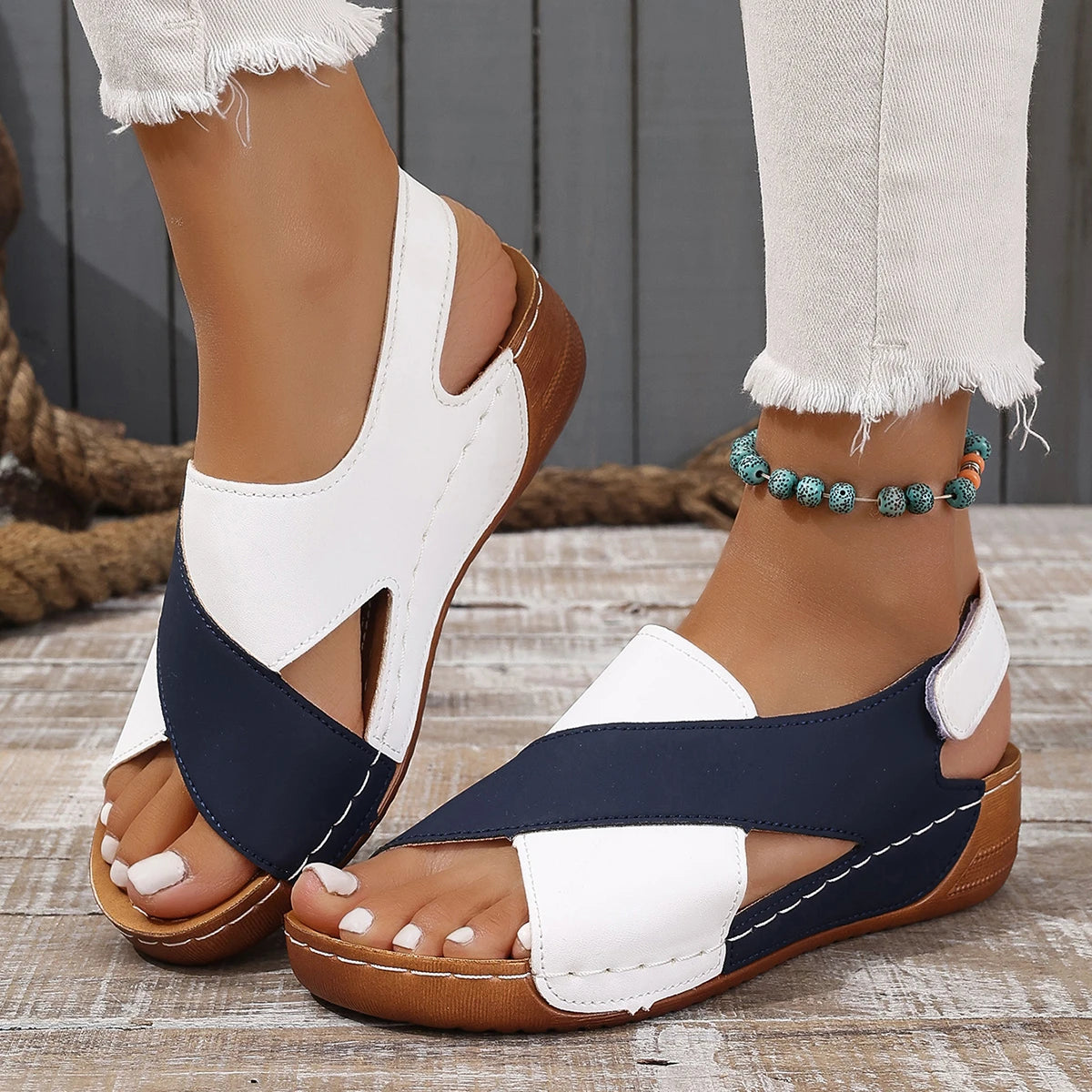 Sienna Wedge Sandals