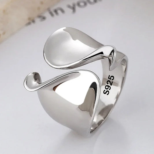 Celeste Open Sterling Silver Ring