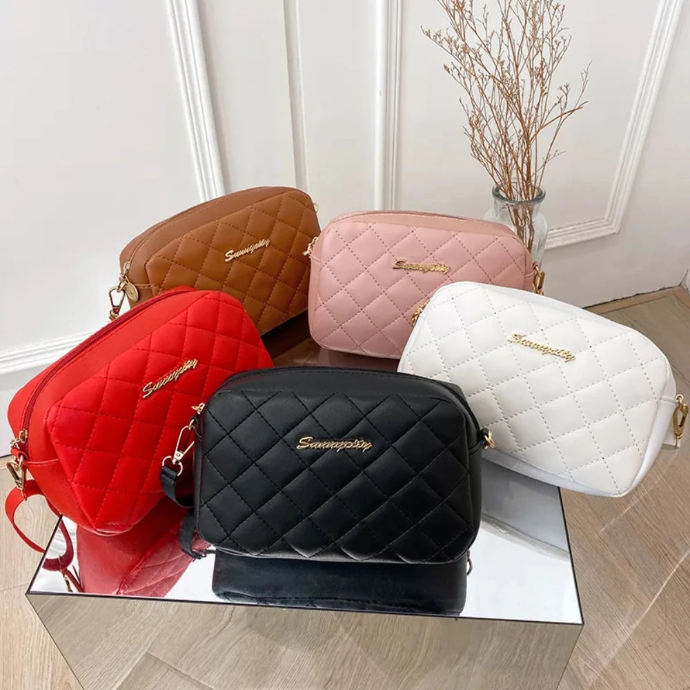Sienna Quilted Tassel Crossbody Bag