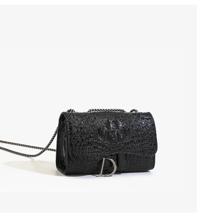 Luna Luxe Chain Crossbody Bag