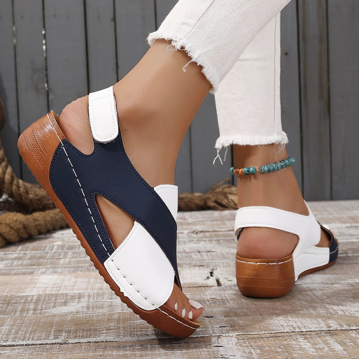 Sienna Wedge Sandals
