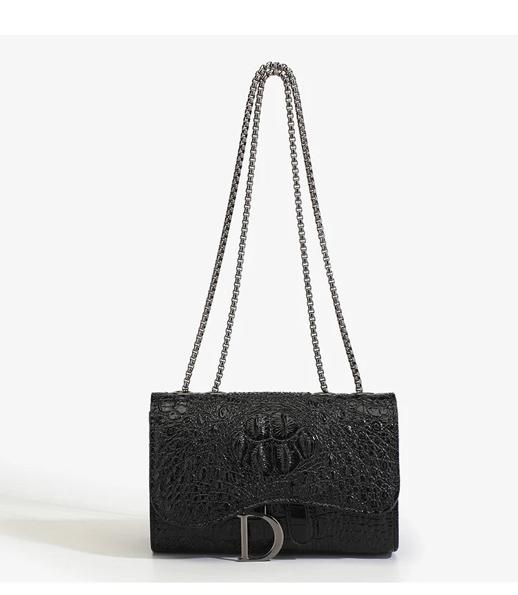Luna Luxe Chain Crossbody Bag
