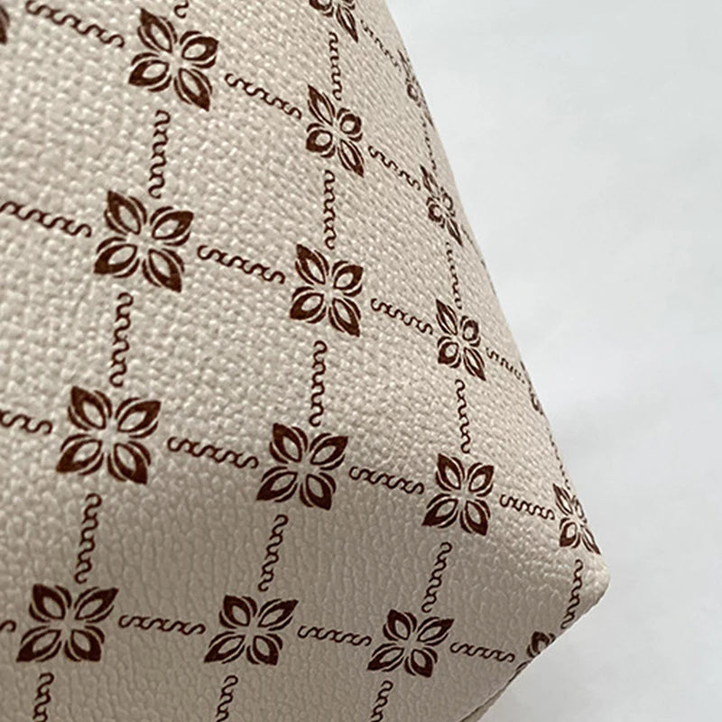 Harper Luxe Plaid Tote Bag