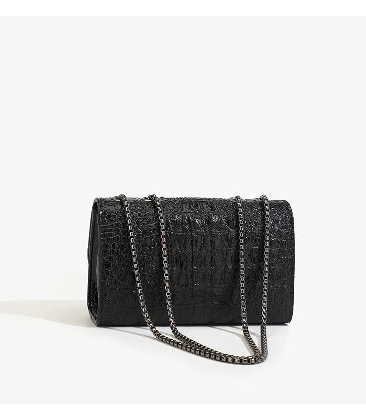 Luna Luxe Chain Crossbody Bag