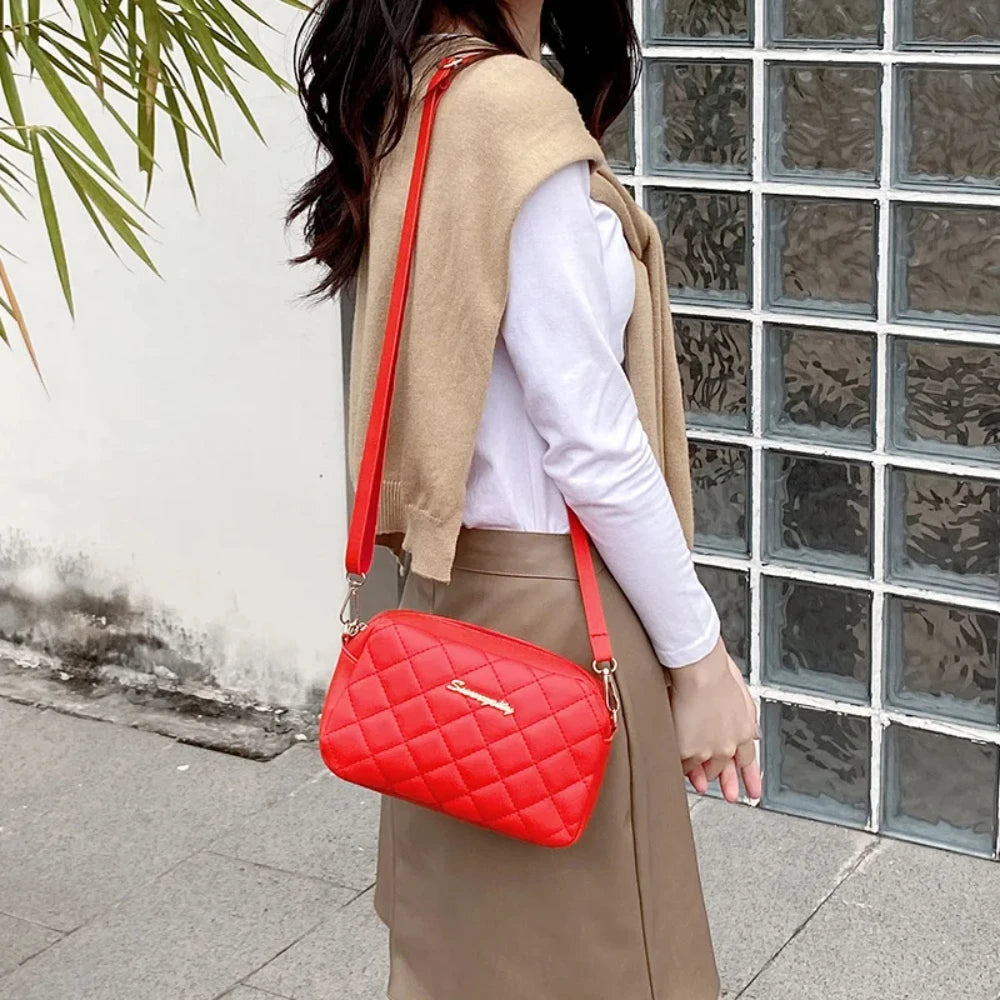 Sienna Quilted Tassel Crossbody Bag
