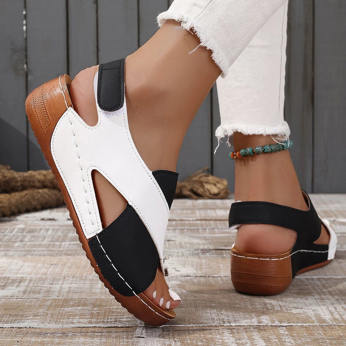 Sienna Wedge Sandals